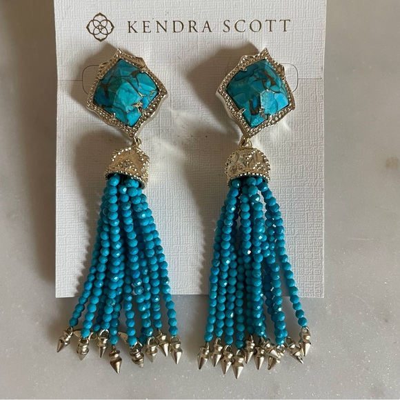 Kendra Scott tassel earrings and stretch bracelet - Picture 2 of 4